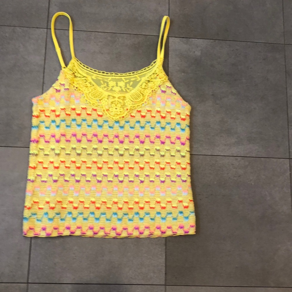 Free People Crocheted Tank Top/  Size Small/ New Without Tags